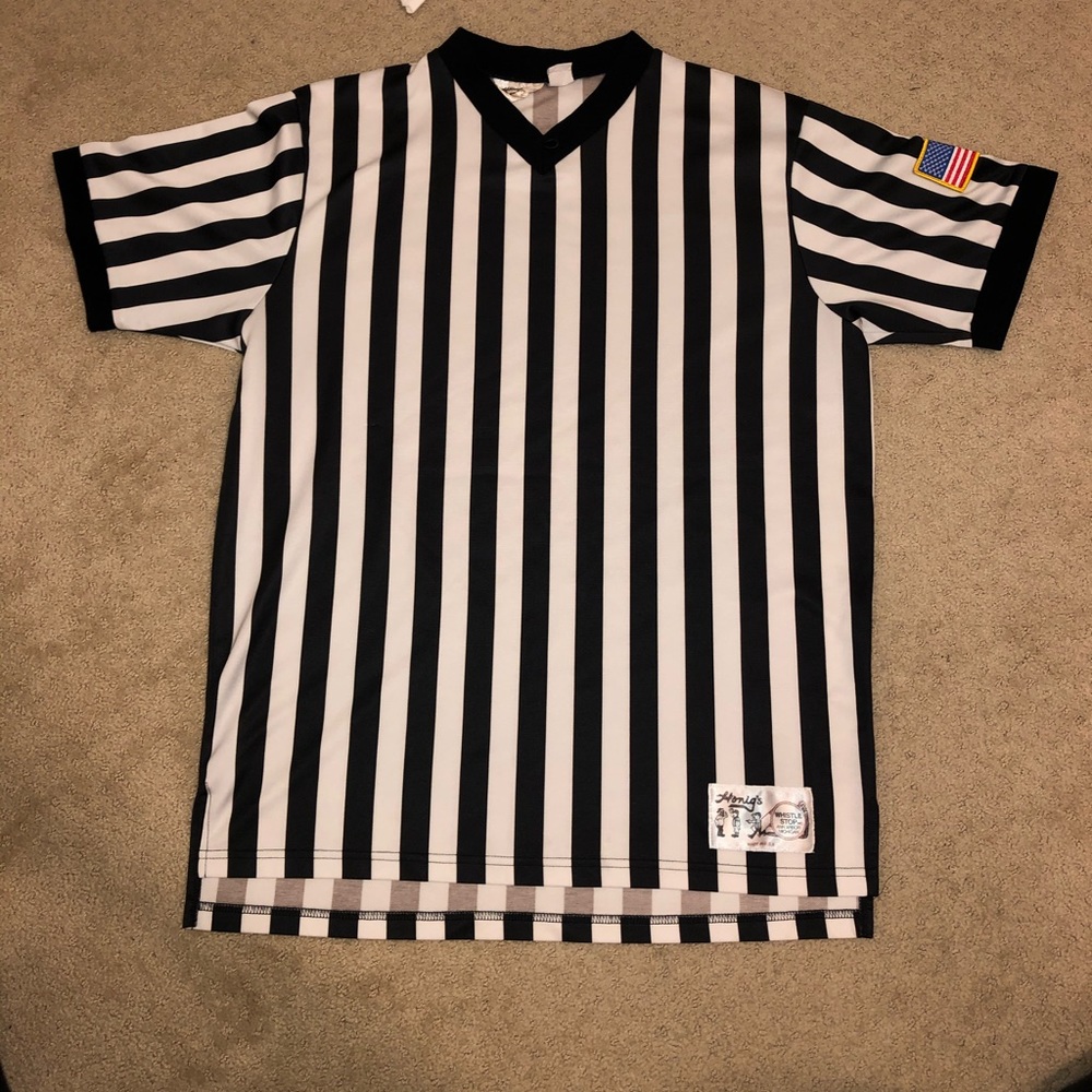 Adult Men’s Referee Jersey Size Small